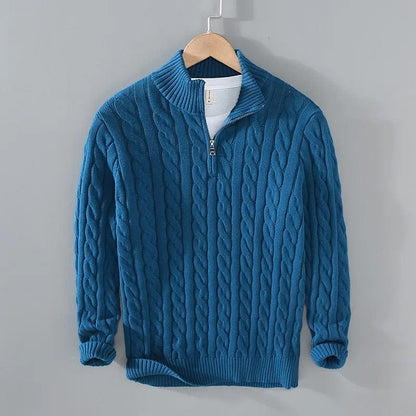 Chris™ – Pull zippé nordique 