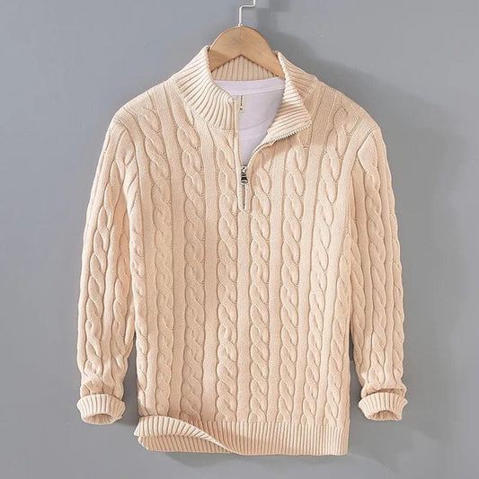 Chris™ – Pull zippé nordique 
