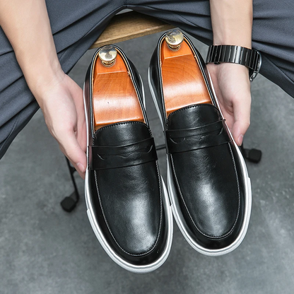 Niklas - Mocassins en cuir 