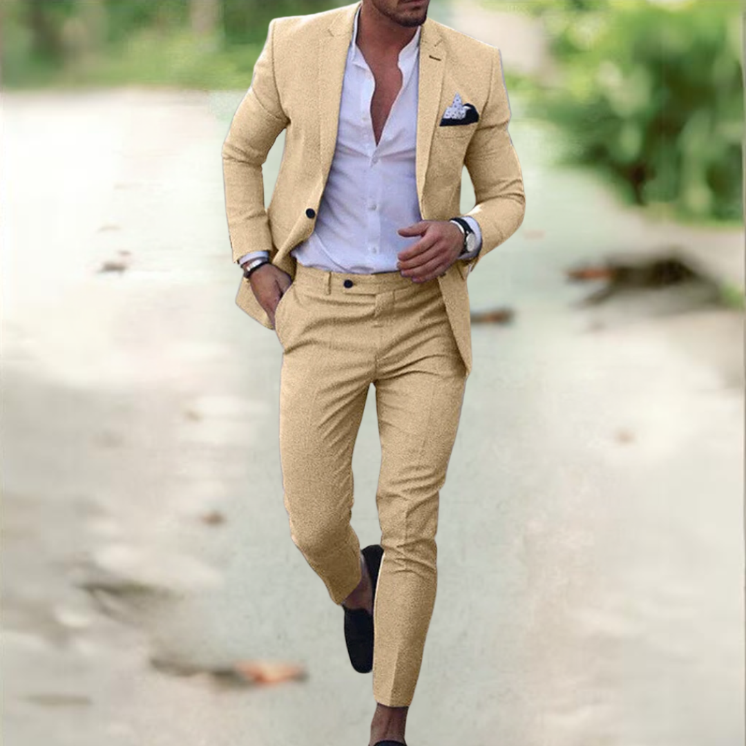 Luca™ – Costume élégant pour homme (veste + pantalon) 