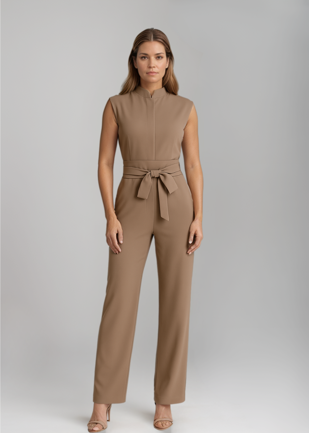 Greta™ | Eleganter Jumpsuit mit Gürtel