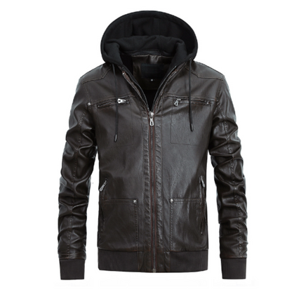 Ben™ - Veste d'hiver en cuir haut de gamme pour homme 