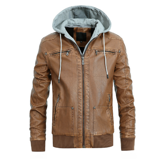 Ben™ - Veste d'hiver en cuir haut de gamme pour homme 