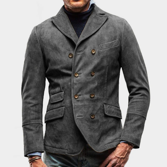 Luca™ – Blazer croisé élégant pour les tenues décontractées des hommes