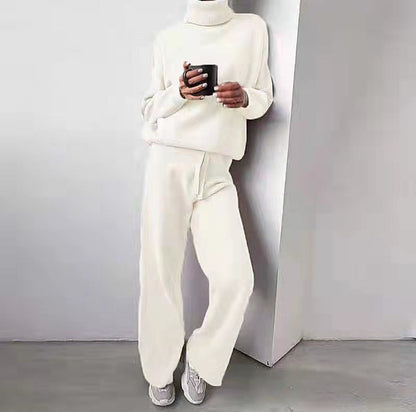 Vanessa - 2-teiliges Set, Pullover mit Rollkragen und lange Hose