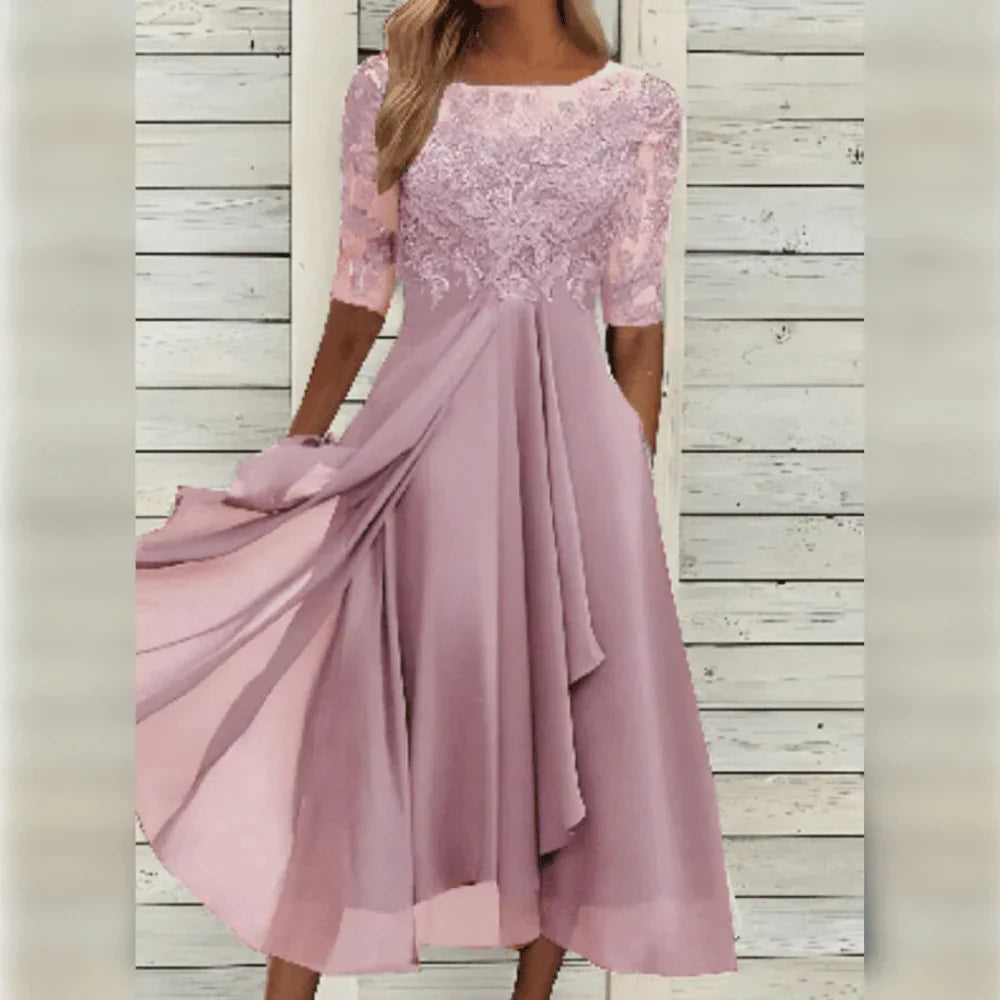 Leni™ | Elegantes Chiffonkleid