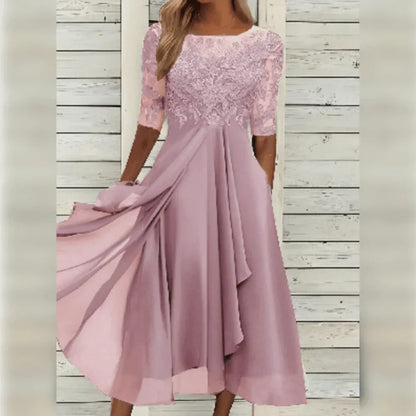 Leni™ | Elegantes Chiffonkleid