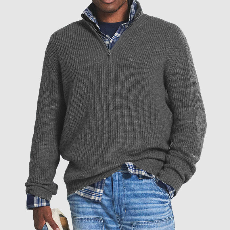 Chris™ - Le pull zippé élégant pour homme