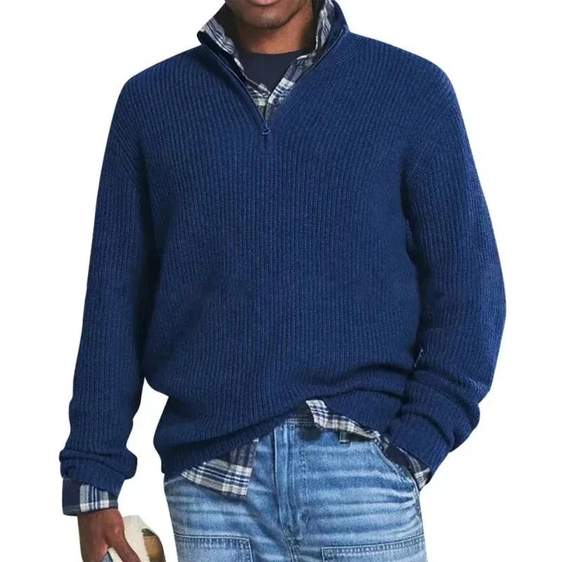 Chris™ - Le pull zippé élégant pour homme
