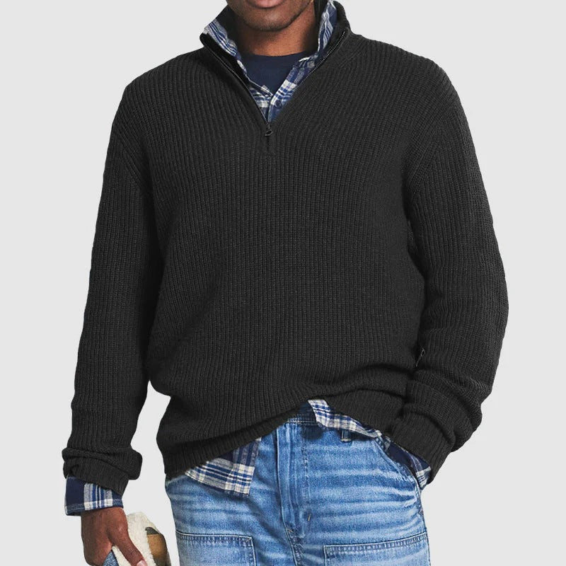 Chris™ - Le pull zippé élégant pour homme