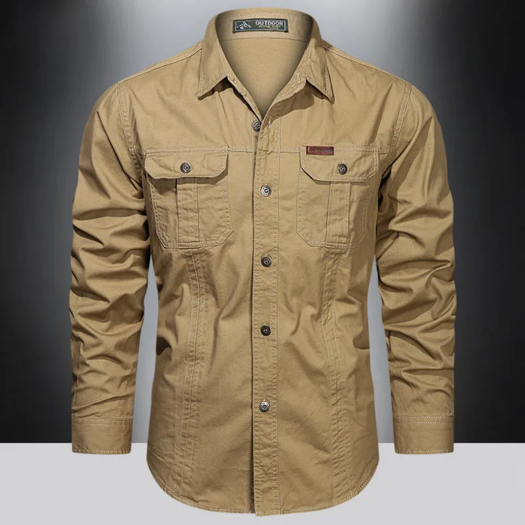 Felix™ - Chemise cargo en coton printanier