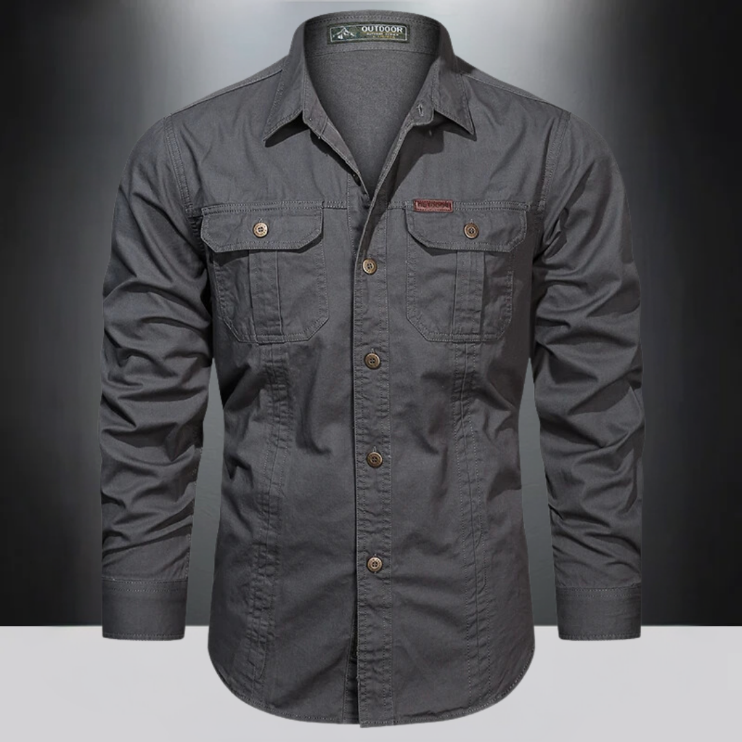 Felix™ - Chemise cargo en coton printanier