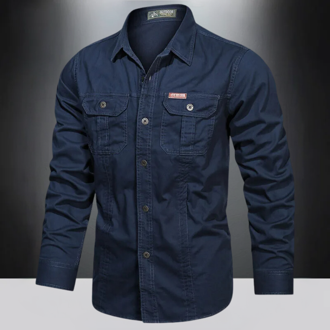 Felix™ - Chemise cargo en coton printanier