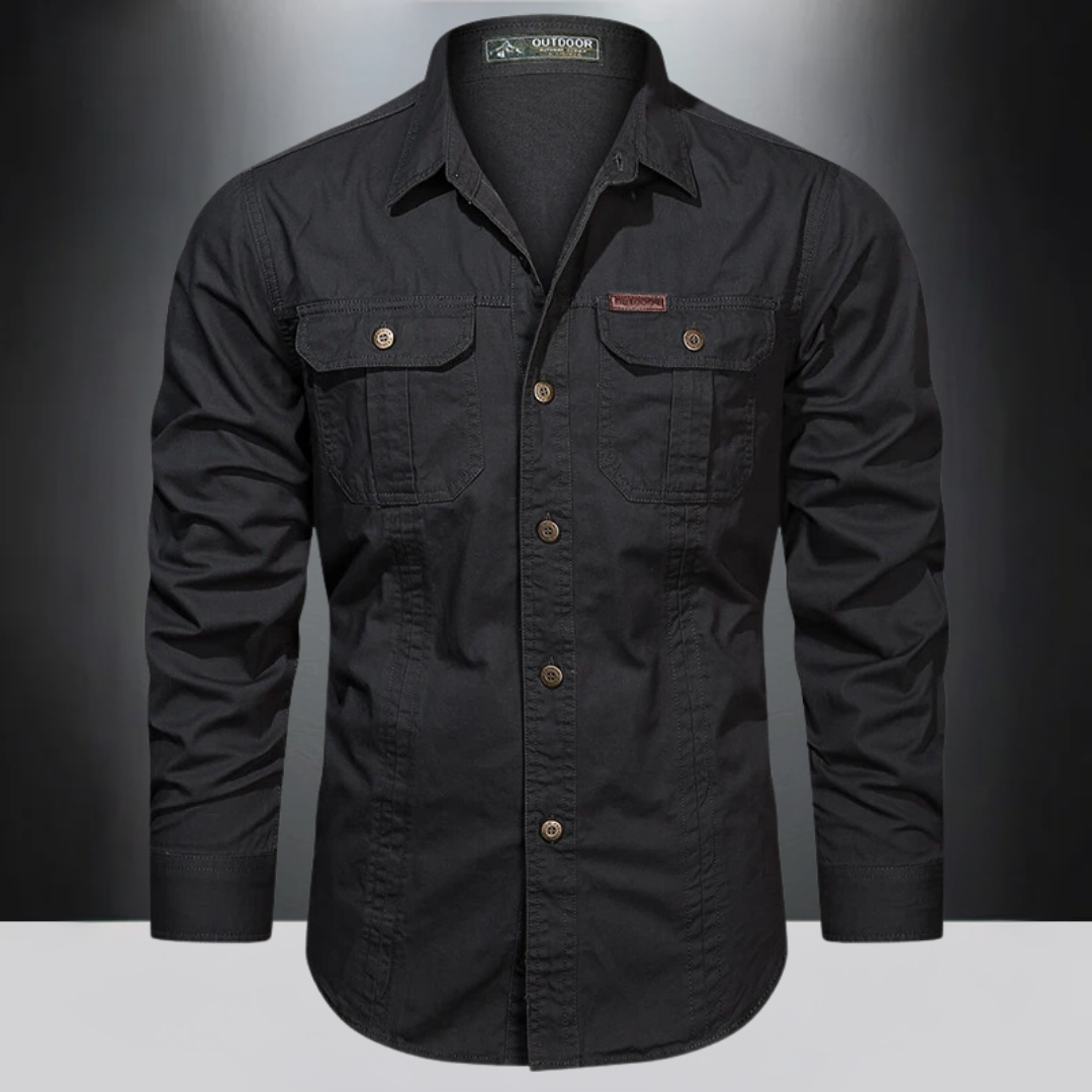 Felix™ - Chemise cargo en coton printanier