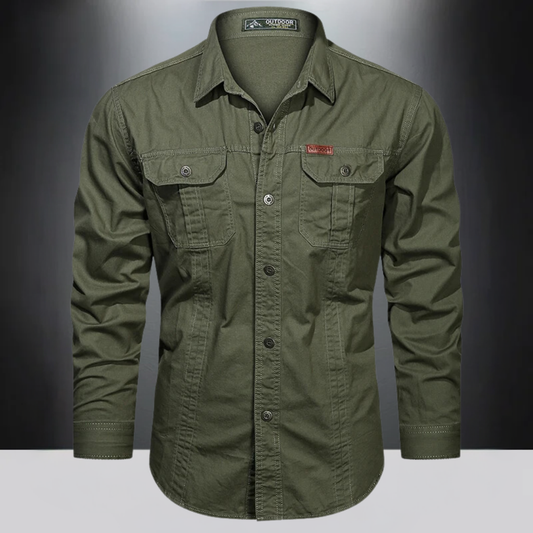 Felix™ - Chemise cargo en coton printanier