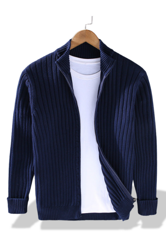 Chris™ - Le pull zippé élégant