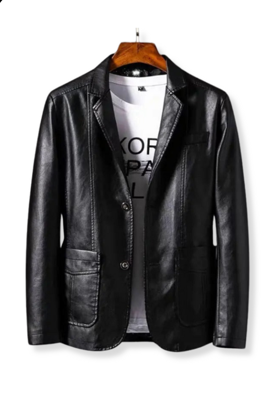 Alex™ - La veste en cuir élégante