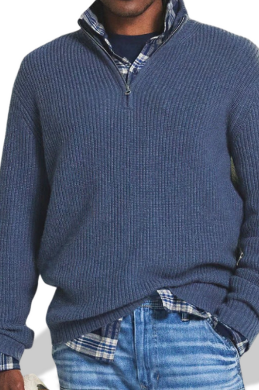 Chris™ - Le pull zippé élégant pour homme