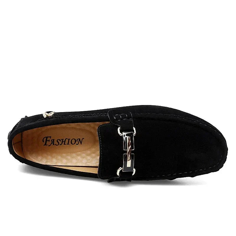 Nico™ - Chaussures en cuir à enfiler pour homme