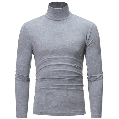 Leon™ – Pull col roulé slim classique