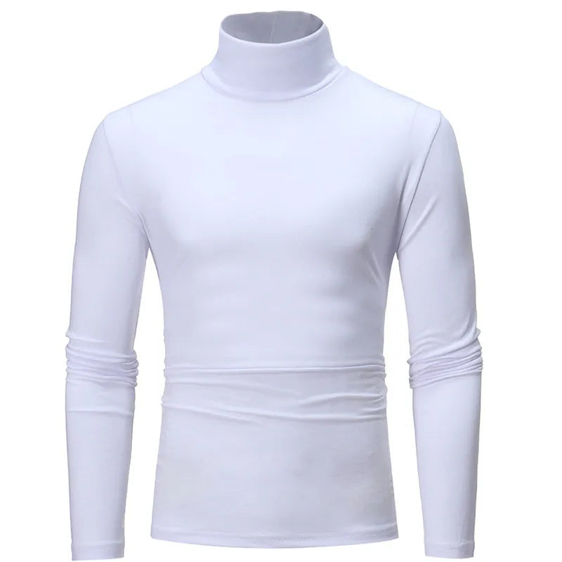 Leon™ – Pull col roulé slim classique