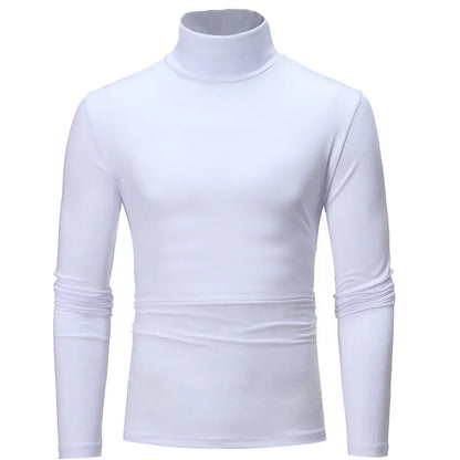 Leon™ – Pull col roulé slim classique