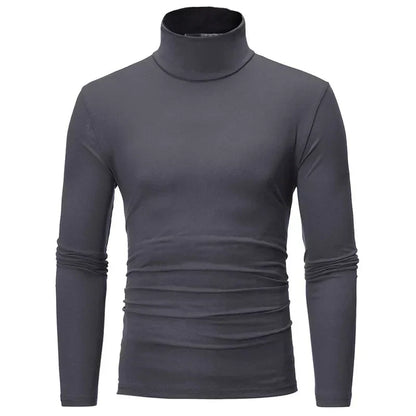 Leon™ – Pull col roulé slim classique