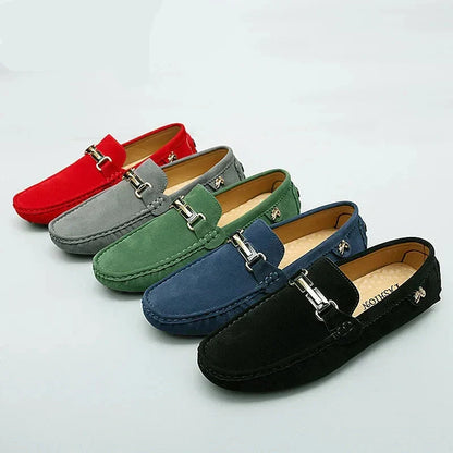 Nico™ - Chaussures en cuir à enfiler pour homme