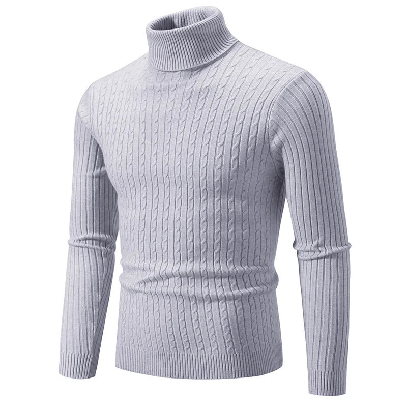 Luca™ - Pull col roulé décontracté 