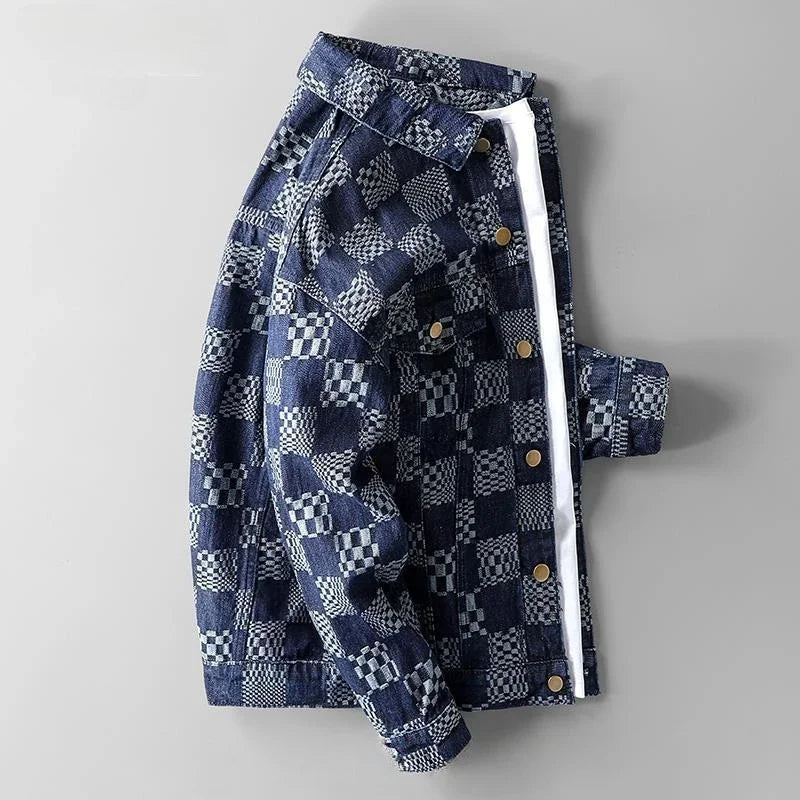 Felix™ - Chemise en jean patchwork