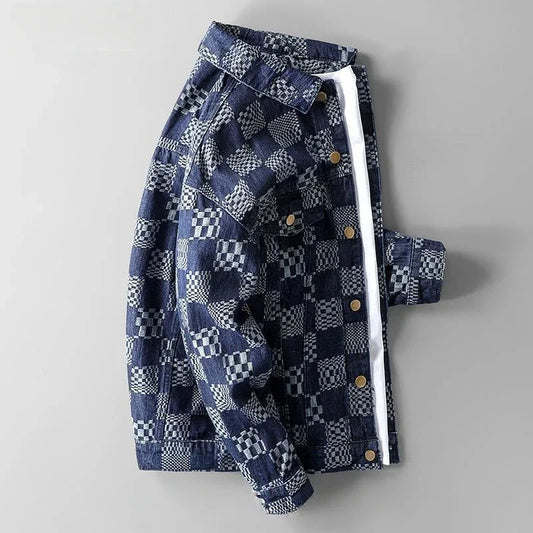 Felix™ - Chemise en jean patchwork