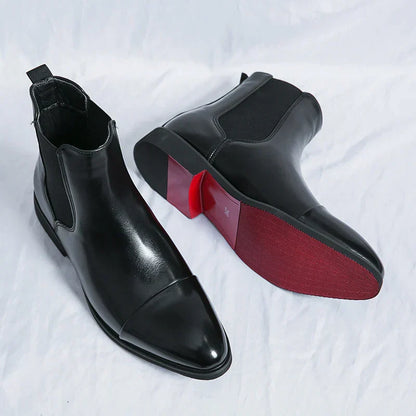 Alex™ - Bottines Chelsea en cuir 