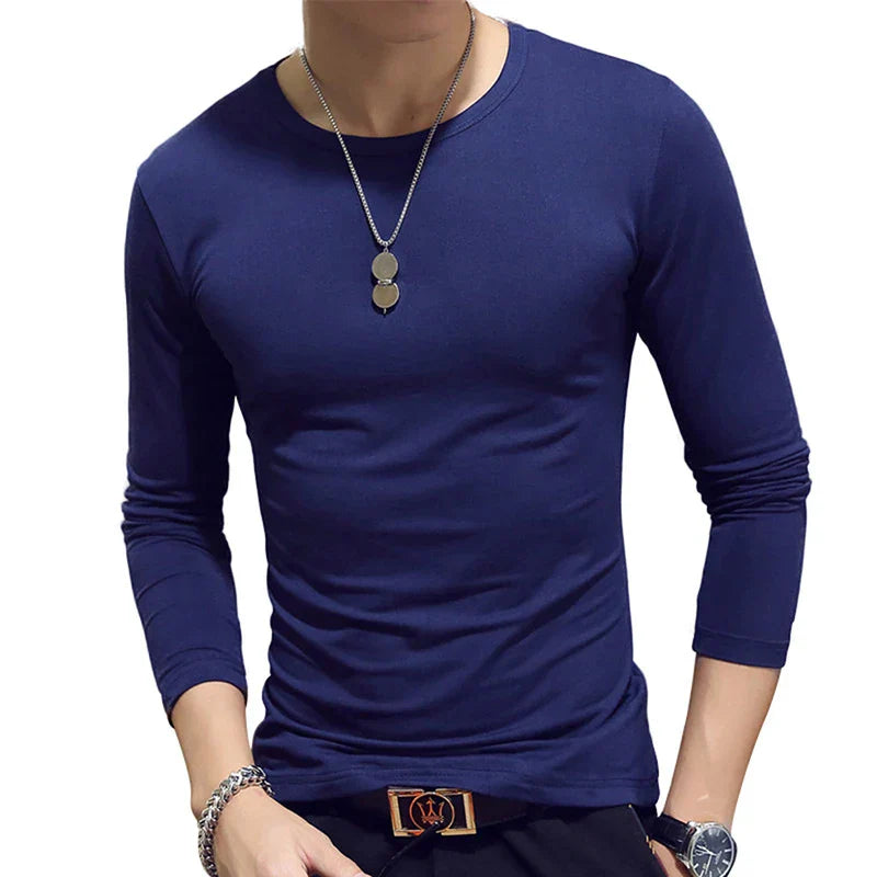 Leon™ – Pull col roulé slim classique