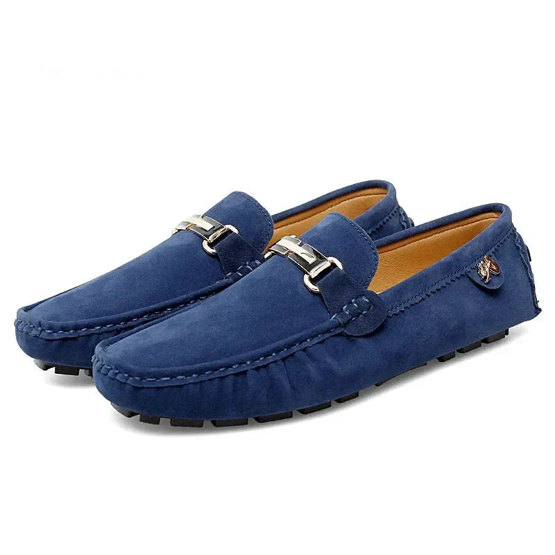 Nico™ - Chaussures en cuir à enfiler pour homme