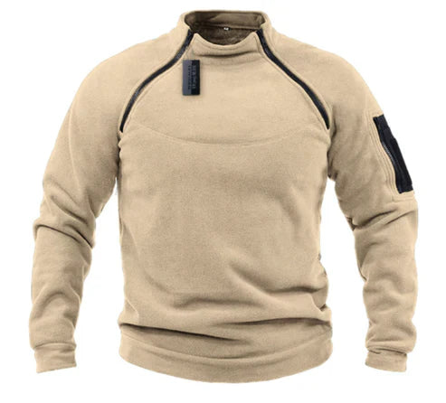 Jomartson - Pull polaire style militaire