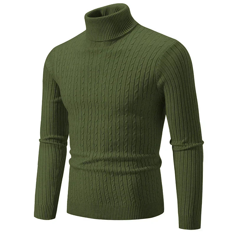 Luca™ - Pull col roulé décontracté 