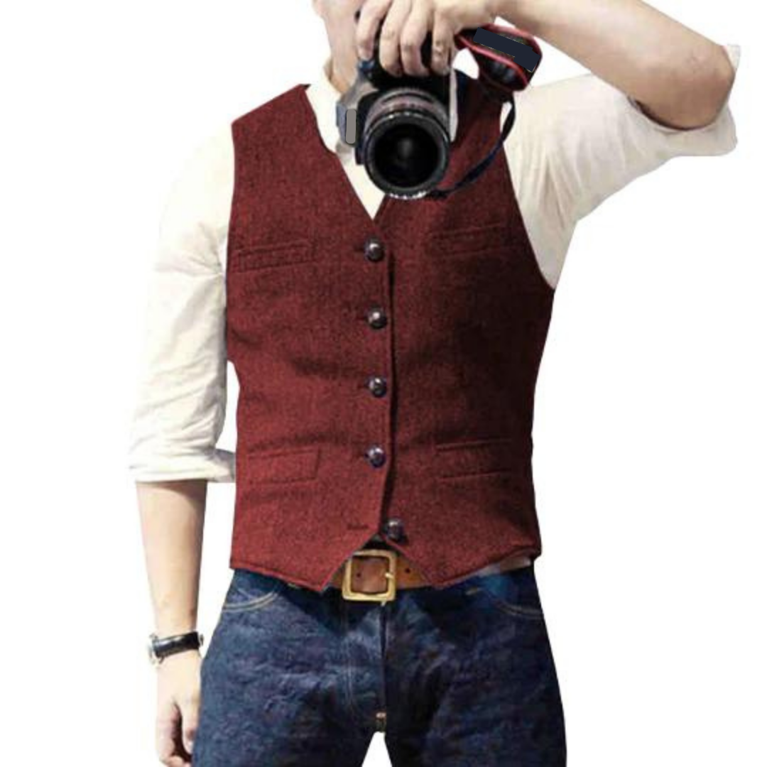 Chris™ - Gilet élégant pour homme 