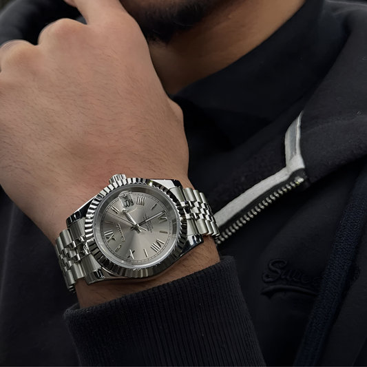EdelNest™ Chrome Roman Numeral Dial