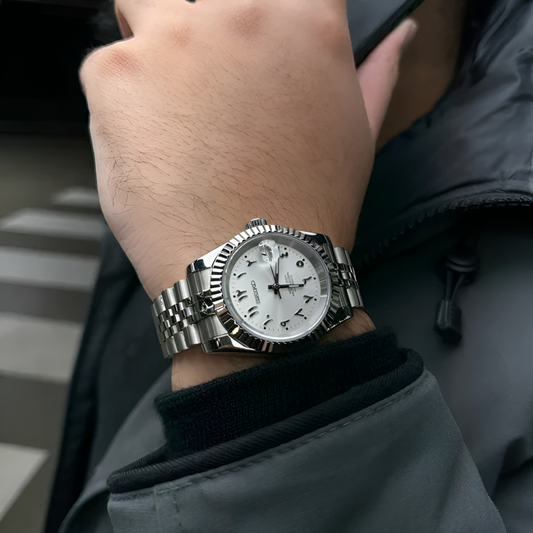 EdelNest™ White Arabic Dial