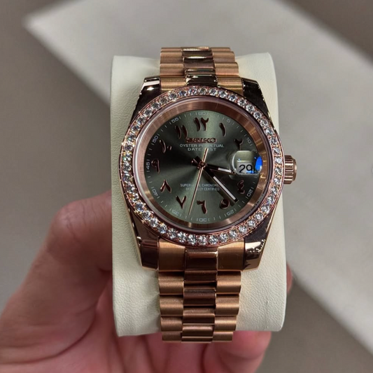EdelNest™ Royalé Olive Arabic Dial