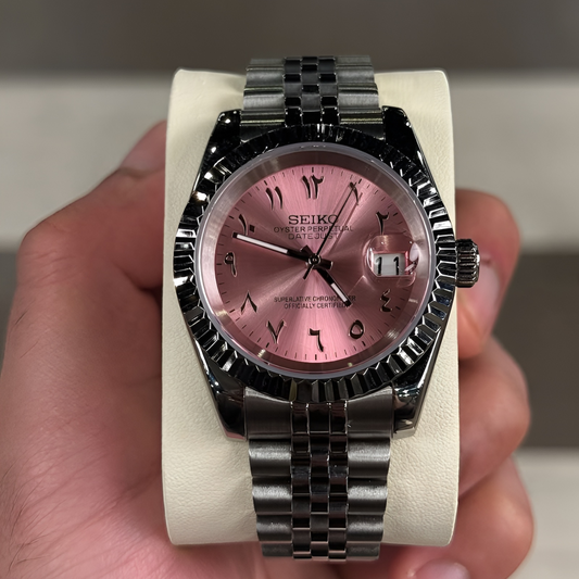 EdelNest™ Baby Pink Arabic Dial