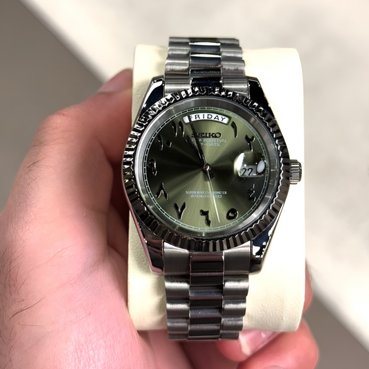 EdelNest™ Pearl Olive Arabic Dial