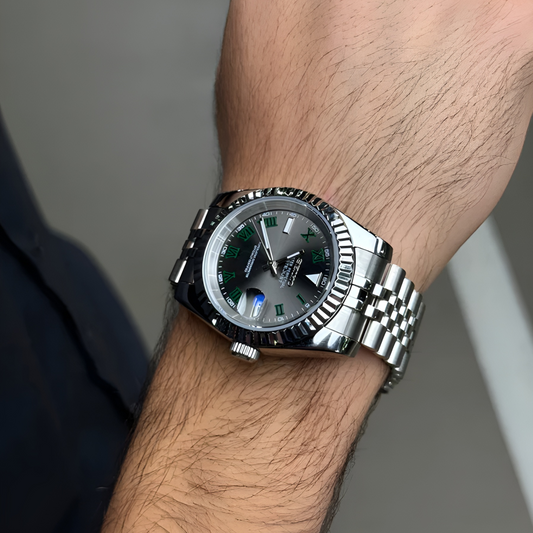 EdelNest™ Green Roman Numeral Dial