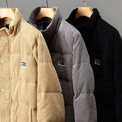 Felix™ – Veste matelassée en velours côtelé