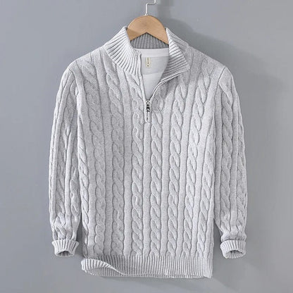 Chris™ – Pull zippé nordique 