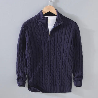 Chris™ – Pull zippé nordique 