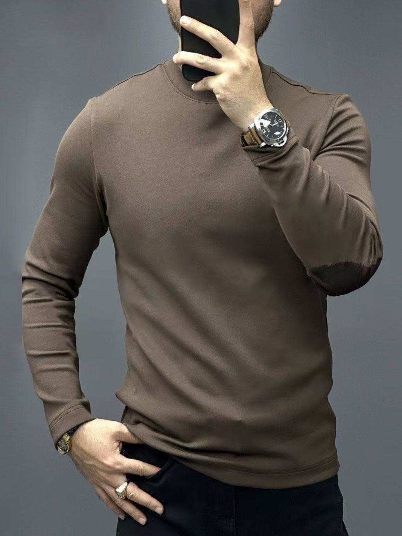 Tim™ - PULL À MANCHES LONGUES POUR HOMMES