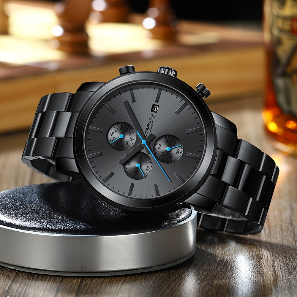 CJ Phantom Black – Montre d'affaires élégante