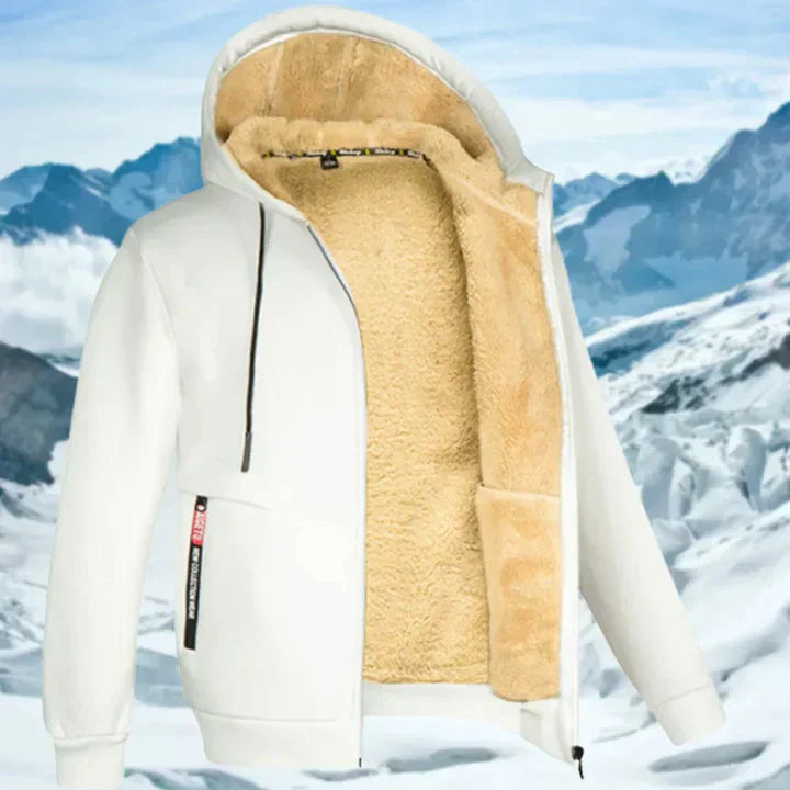 Gilben - Veste d'hiver homme à capuche et polaire 