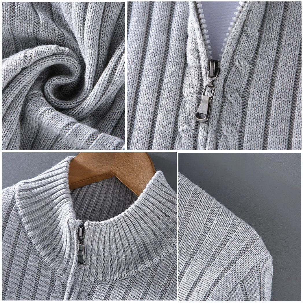Felix™ - Cardigan zippé décontracté